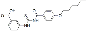 532415-68-2,3-[[[[4-(HEXYLOXY)BENZOYL]AMINO]THIOXOMETHYL]AMINO]-BENZOIC ACID