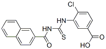 532415-85-3,4-CHLORO-3-[[[(2-NAPHTHALENYLCARBONYL)AMINO]THIOXOMETHYL]AMINO]-BENZOIC ACID