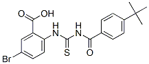 532416-55-0,5-BROMO-2-[[[[4-(1,1-DIMETHYLETHYL)BENZOYL]AMINO]THIOXOMETHYL]AMINO]-BENZOIC ACID