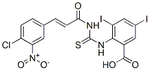 532419-94-6,BENZOIC ACID, 2-[[[[3-(4-CHLORO-3-NITROPHENYL)-1-OXO-2-PROPENYL]AMINO]THIOXOMETHYL]AMINO]-3,5-DIIODO