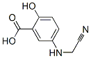 53242-69-6,Benzoic acid, 5-[(cyanomethyl)amino]-2-hydroxy- (9CI)