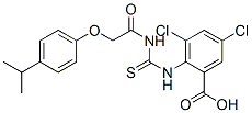 532420-27-2,3,5-DICHLORO-2-[[[[[4-(1-METHYLETHYL)PHENOXY]ACETYL]AMINO]THIOXOMETHYL]AMINO]-BENZOIC ACID