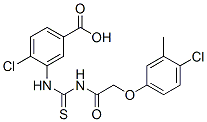 532421-00-4,4-CHLORO-3-[[[[(4-CHLORO-3-METHYLPHENOXY)ACETYL]AMINO]THIOXOMETHYL]AMINO]-BENZOIC ACID