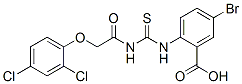 532421-13-9,5-BROMO-2-[[[[(2,4-DICHLOROPHENOXY)ACETYL]AMINO]THIOXOMETHYL]AMINO]-BENZOIC ACID