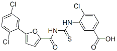 532421-65-1,4-CHLORO-3-[[[[[5-(2,5-DICHLOROPHENYL)-2-FURANYL]CARBONYL]AMINO]THIOXOMETHYL]AMINO]-BENZOIC ACID