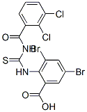 532422-32-5,3,5-DIBROMO-2-[[[(2,3-DICHLOROBENZOYL)AMINO]THIOXOMETHYL]AMINO]-BENZOIC ACID