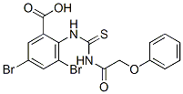 532422-33-6,3,5-DIBROMO-2-[[[(PHENOXYACETYL)AMINO]THIOXOMETHYL]AMINO]-BENZOIC ACID