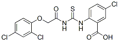 532422-48-3,5-CHLORO-2-[[[[(2,4-DICHLOROPHENOXY)ACETYL]AMINO]THIOXOMETHYL]AMINO]-BENZOIC ACID
