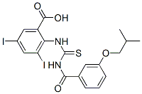 532422-77-8,3,5-DIIODO-2-[[[[3-(2-METHYLPROPOXY)BENZOYL]AMINO]THIOXOMETHYL]AMINO]-BENZOIC ACID