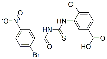 532429-86-0,3-[[[(2-BROMO-5-NITROBENZOYL)AMINO]THIOXOMETHYL]AMINO]-4-CHLORO-BENZOIC ACID