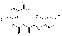 532430-00-5,4-CHLORO-3-[[[[(2,4-DICHLOROPHENOXY)ACETYL]AMINO]THIOXOMETHYL]AMINO]-BENZOIC ACID