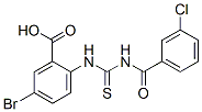 532430-02-7,5-BROMO-2-[[[(3-CHLOROBENZOYL)AMINO]THIOXOMETHYL]AMINO]-BENZOIC ACID