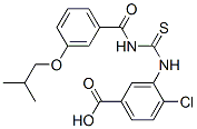 532430-35-6,4-CHLORO-3-[[[[3-(2-METHYLPROPOXY)BENZOYL]AMINO]THIOXOMETHYL]AMINO]-BENZOIC ACID
