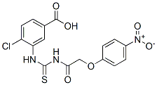 532432-50-1,4-CHLORO-3-[[[[(4-NITROPHENOXY)ACETYL]AMINO]THIOXOMETHYL]AMINO]-BENZOIC ACID