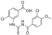 532432-77-2,4-CHLORO-3-[[[(3-CHLORO-4-METHOXYBENZOYL)AMINO]THIOXOMETHYL]AMINO]-BENZOIC ACID