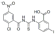 532433-00-4,2-[[[(2-CHLORO-5-NITROBENZOYL)AMINO]THIOXOMETHYL]AMINO]-5-IODO-BENZOIC ACID