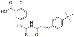 532938-60-6,2-CHLORO-5-[[[[[4-(1,1-DIMETHYLETHYL)PHENOXY]ACETYL]AMINO]THIOXOMETHYL]AMINO]-BENZOIC ACID