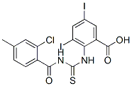 532938-99-1,2-[[[(2-CHLORO-4-METHYLBENZOYL)AMINO]THIOXOMETHYL]AMINO]-3,5-DIIODO-BENZOIC ACID