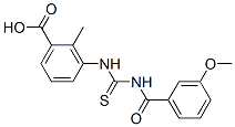 532940-79-7,3-[[[(3-METHOXYBENZOYL)AMINO]THIOXOMETHYL]AMINO]-2-METHYL-BENZOIC ACID