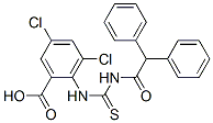 532941-89-2,3,5-DICHLORO-2-[[[(DIPHENYLACETYL)AMINO]THIOXOMETHYL]AMINO]-BENZOIC ACID