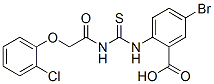 532942-04-4,5-BROMO-2-[[[[(2-CHLOROPHENOXY)ACETYL]AMINO]THIOXOMETHYL]AMINO]-BENZOIC ACID