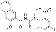 532942-47-5,3,5-DIIODO-2-[[[[(3-METHOXY-2-NAPHTHALENYL)CARBONYL]AMINO]THIOXOMETHYL]AMINO]-BENZOIC ACID