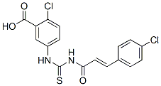 532944-22-2,2-CHLORO-5-[[[[3-(4-CHLOROPHENYL)-1-OXO-2-PROPENYL]AMINO]THIOXOMETHYL]AMINO]-BENZOIC ACID