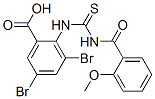 532945-77-0,3,5-DIBROMO-2-[[[(2-METHOXYBENZOYL)AMINO]THIOXOMETHYL]AMINO]-BENZOIC ACID
