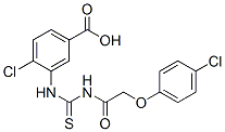 532945-79-2,4-CHLORO-3-[[[[(4-CHLOROPHENOXY)ACETYL]AMINO]THIOXOMETHYL]AMINO]-BENZOIC ACID