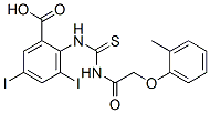 532947-52-7,3,5-DIIODO-2-[[[[(2-METHYLPHENOXY)ACETYL]AMINO]THIOXOMETHYL]AMINO]-BENZOIC ACID
