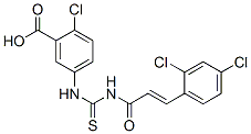 532947-57-2,2-CHLORO-5-[[[[3-(2,4-DICHLOROPHENYL)-1-OXO-2-PROPENYL]AMINO]THIOXOMETHYL]AMINO]-BENZOIC ACID