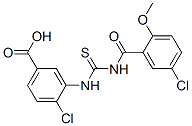 532948-28-0,4-CHLORO-3-[[[(5-CHLORO-2-METHOXYBENZOYL)AMINO]THIOXOMETHYL]AMINO]-BENZOIC ACID