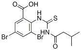 532949-19-2,3,5-DIBROMO-2-[[[(3-METHYL-1-OXOBUTYL)AMINO]THIOXOMETHYL]AMINO]-BENZOIC ACID