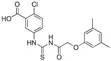 532951-66-9,2-CHLORO-5-[[[[(3,5-DIMETHYLPHENOXY)ACETYL]AMINO]THIOXOMETHYL]AMINO]-BENZOIC ACID