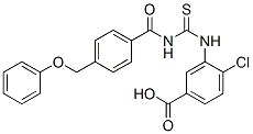 532956-56-2,4-CHLORO-3-[[[[4-(PHENOXYMETHYL)BENZOYL]AMINO]THIOXOMETHYL]AMINO]-BENZOIC ACID