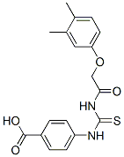 532957-21-4,4-[[[[(3,4-DIMETHYLPHENOXY)ACETYL]AMINO]THIOXOMETHYL]AMINO]-BENZOIC ACID