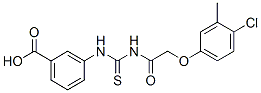 532961-12-9,3-[[[[(4-CHLORO-3-METHYLPHENOXY)ACETYL]AMINO]THIOXOMETHYL]AMINO]-BENZOIC ACID