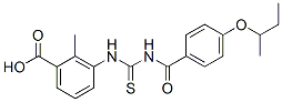 532978-79-3,2-METHYL-3-[[[[4-(1-METHYLPROPOXY)BENZOYL]AMINO]THIOXOMETHYL]AMINO]-BENZOIC ACID