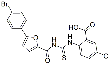 532981-92-3,2-[[[[[5-(4-BROMOPHENYL)-2-FURANYL]CARBONYL]AMINO]THIOXOMETHYL]AMINO]-5-CHLORO-BENZOIC ACID