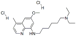 5330-29-0,N,N-diethyl-N'-(6-methoxy-4-methyl-8-quinolyl)hexane-1,6-diamine dihydrochloride