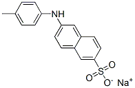 53313-85-2,2-(P-TOLUIDINO)NAPHTHALENE-6-SULFONIC ACID SODIUM SALT