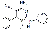 53316-57-7,6-AMINO-3-METHYL-1,4-DIPHENYL-1,4-DIHYDRO-PYRANO[2,3-C]PYRAZOLE-5-CARBONITRILE