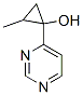 53342-31-7,Cyclopropanol, 2-methyl-1-(4-pyrimidinyl)- (9CI)