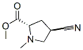 53386-75-7,Proline, 4-cyano-1-methyl-, methyl ester, trans- (9CI)