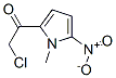 53391-20-1,Ethanone, 2-chloro-1-(1-methyl-5-nitro-1H-pyrrol-yl)- (9CI)
