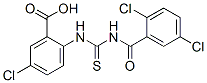 533918-42-2,5-CHLORO-2-[[[(2,5-DICHLOROBENZOYL)AMINO]THIOXOMETHYL]AMINO]-BENZOIC ACID