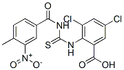 533919-58-3,3,5-DICHLORO-2-[[[(4-METHYL-3-NITROBENZOYL)AMINO]THIOXOMETHYL]AMINO]-BENZOIC ACID