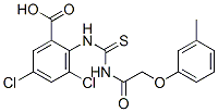 533921-27-6,3,5-DICHLORO-2-[[[[(3-METHYLPHENOXY)ACETYL]AMINO]THIOXOMETHYL]AMINO]-BENZOIC ACID