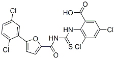 533921-81-2,3,5-DICHLORO-2-[[[[[5-(2,5-DICHLOROPHENYL)-2-FURANYL]CARBONYL]AMINO]THIOXOMETHYL]AMINO]-BENZOIC ACID