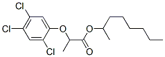 53404-14-1,1-methylheptyl 2-(2,4,5-trichlorophenoxy)propionate